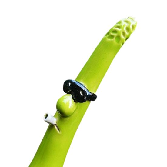 Planter Insert Resin Ornament Plant Shoot Garden Stake Flower Pot Insert Decoration