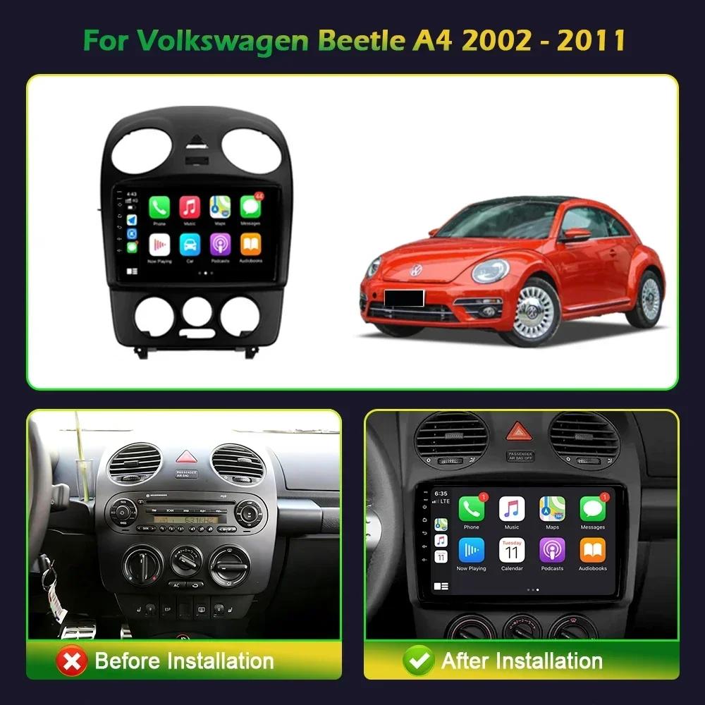 Android 13 Pentru Volkswagen Beetle A4 2002-2011 Car Multimedia Stereo Navigație GPS Auto Carplay Radio 5G wifi Ecran