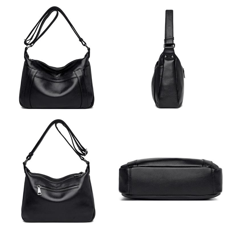 Borsa a Spalla da Donna in Vera Pelle di Alta Qualità Borsa a Mano di Design ad Alta Capacità da Viaggio Borsa a Mano di Lusso Borsa a Tracolla Grande da Donna