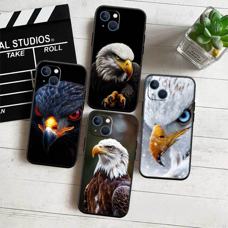 Hawk Eagle Phone Case for Samsung S20 S21 S21S S22 S23 S24 FE Ultra Plus Lite F06 F16 M06 M16 M56 A07 A17 A36 A37 A55 A57