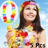 5 Pcs/pack Wreath of Colorful Sunflowers Wreath Masquerade  Show Special Garland