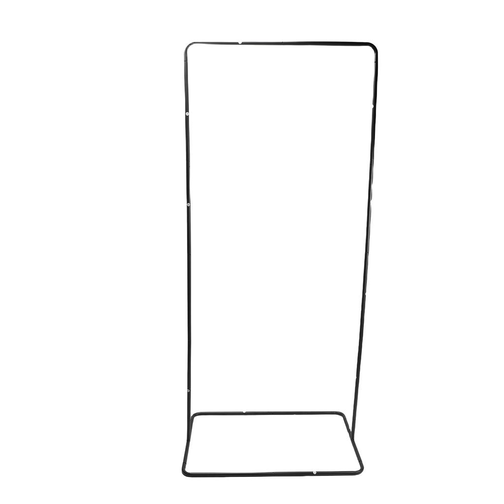 Wedding Sign Holder Carbon Steel Heavy Duty Metal Easel Sign Stand with 4 PU Leather Straps   Height