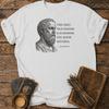 Socrates Quote T Shirt Ancient Greek Philosopher True Wisdom Philosophy Vintage Comfortable Homme Breathable Casual