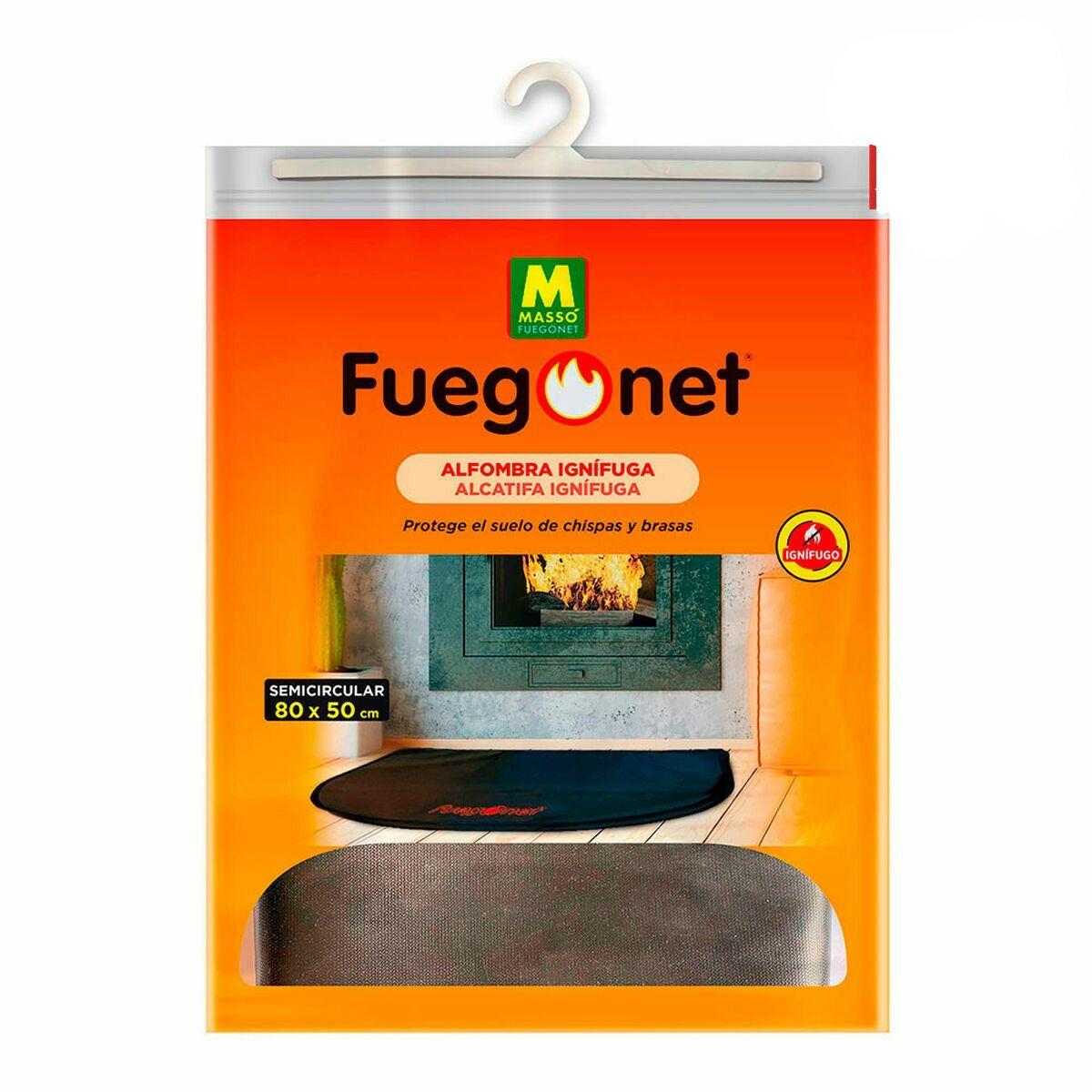 

Коврик огнестойкий Massó Полукруг (80х50см) TU прозрачный