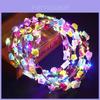 Accesorio para el Cabello de Flor con Luz LED para Novias y Decoraciones de Fiesta Adecuado para Todas las Edades