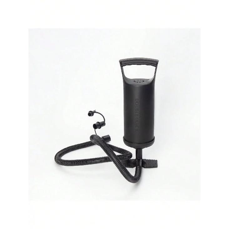 1pc manual pull type strong floor air pump, fast air pump, handheld air pump, fast inflation, portable manual air pump suitable чёрный