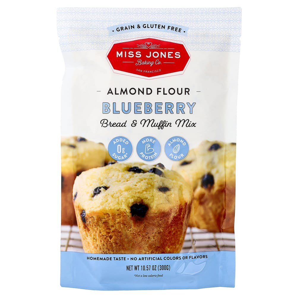 Keto & Paleo Blueberry Muffin & Bread Mix 300g (10.57 oz)