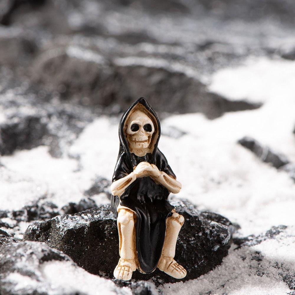 DIY Tombston Ornaments Cartoon Resin Festival Ornaments Decor Accessories