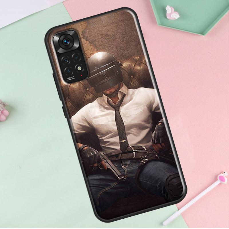 Game PUBG For Redmi Note 12 Pro Plus Cover For Redmi Note 10 8 9 11 Pro 12S 11S 10S 9S 9C 10C 12C Case