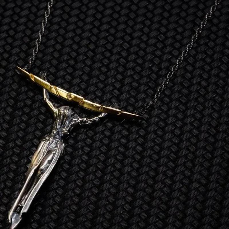 2025 Elden Method Ring Around the Eternal Queen Marika Necklace Animation Game with Jewelry Gift Fashion Pendant