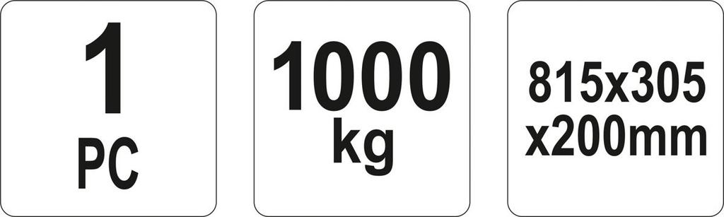 AUTORAMPA 1T JEDEN KUS YT-55670 YATO