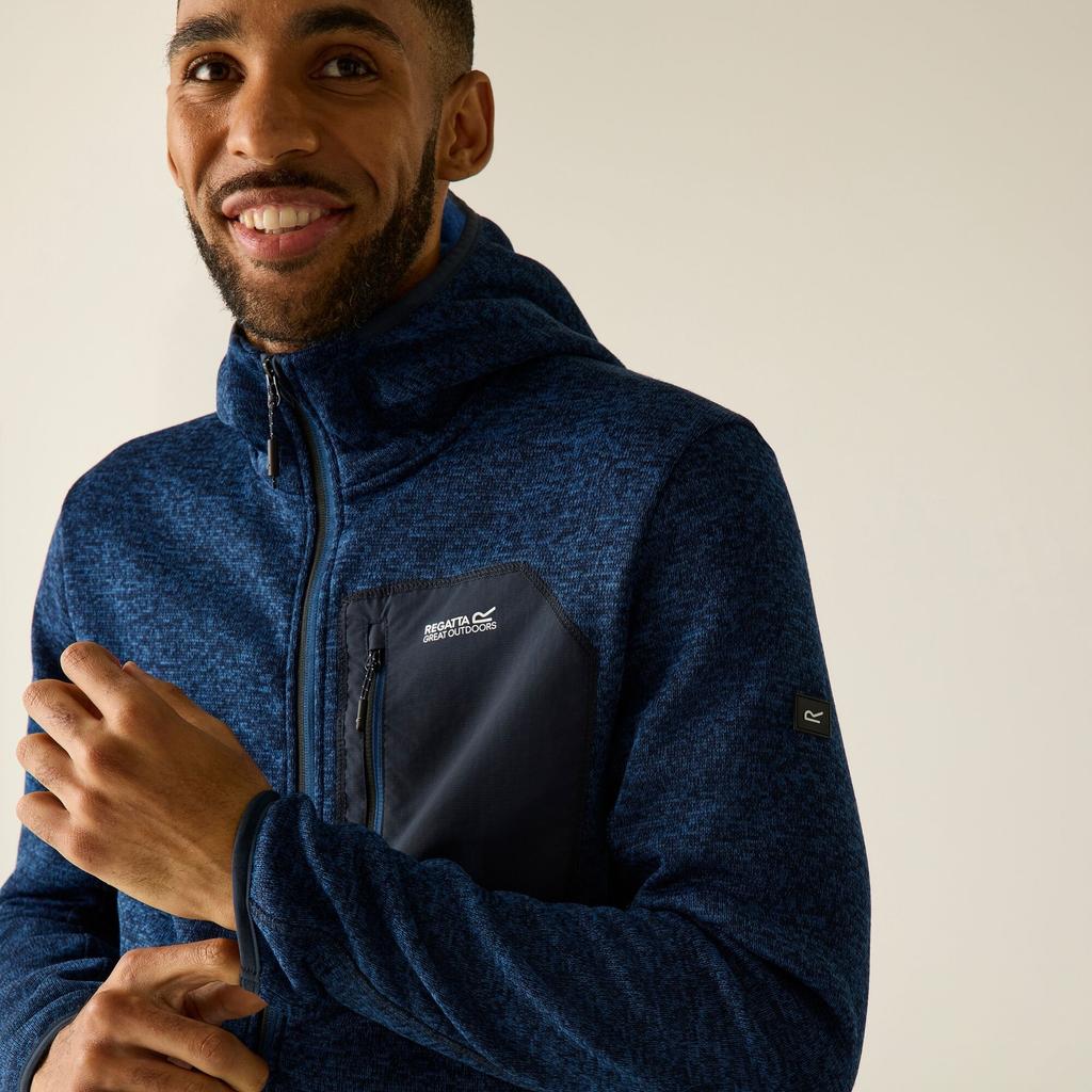 Regatta Heren Newhill Marl Volledige Rits Fleece Jas