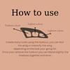 1/2/4Pcs Eyeshadow Stencil Tool Washable Reusable Eyeshadow Assistant Eyeshadow Drawing Guide Card Professional Eyeshadow Mapping Template