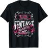 Klassisches personalisiertes Vintage Hilda Damen-T-Shirt in limitierter Auflage