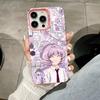 Anime Najimi Osana Mobile Phone Case for iPhone 17 16 15 14 13 12 11 X XR XS 8 7 Air Pro Max Plus Translucent Pink Cover