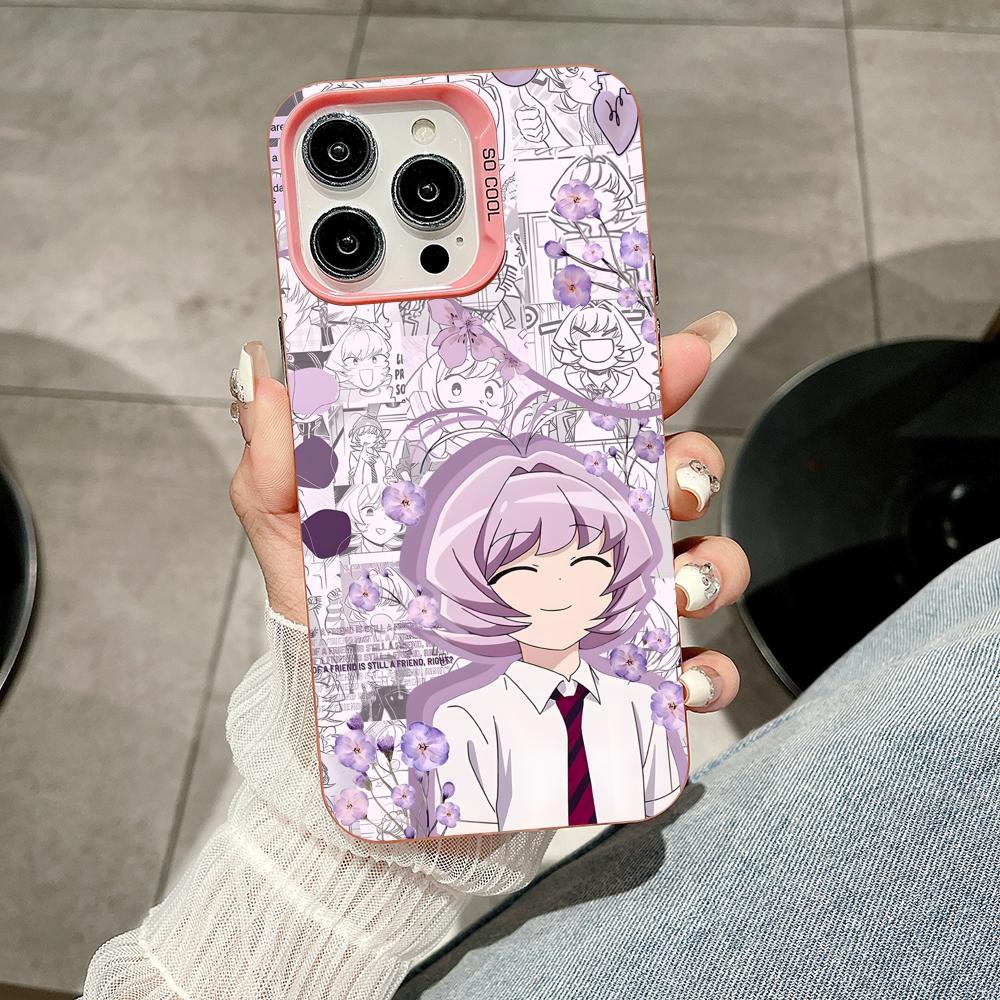 

Anime Najimi Osana Mobile Phone Case for iPhone 17 16 15 14 13 12 11 X XR XS 8 7 Air Pro Max Plus Translucent Pink Cover iPhone17 Pro Max