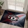 Manchester United FC Design Crystal Velvet Carpet Cozy Non?Slip Printed Rug For Bedroom Living Room Entrance