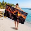 Large Beach TowelBleach anime Soft Absorbent Towel Beach Bath Home Use
