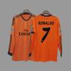 Vintage Futbol Forması Uzun Kollu Klasik Milli Takım Gömleği Beckham Zidane C Ronaldo Retro Futbol Üstü
