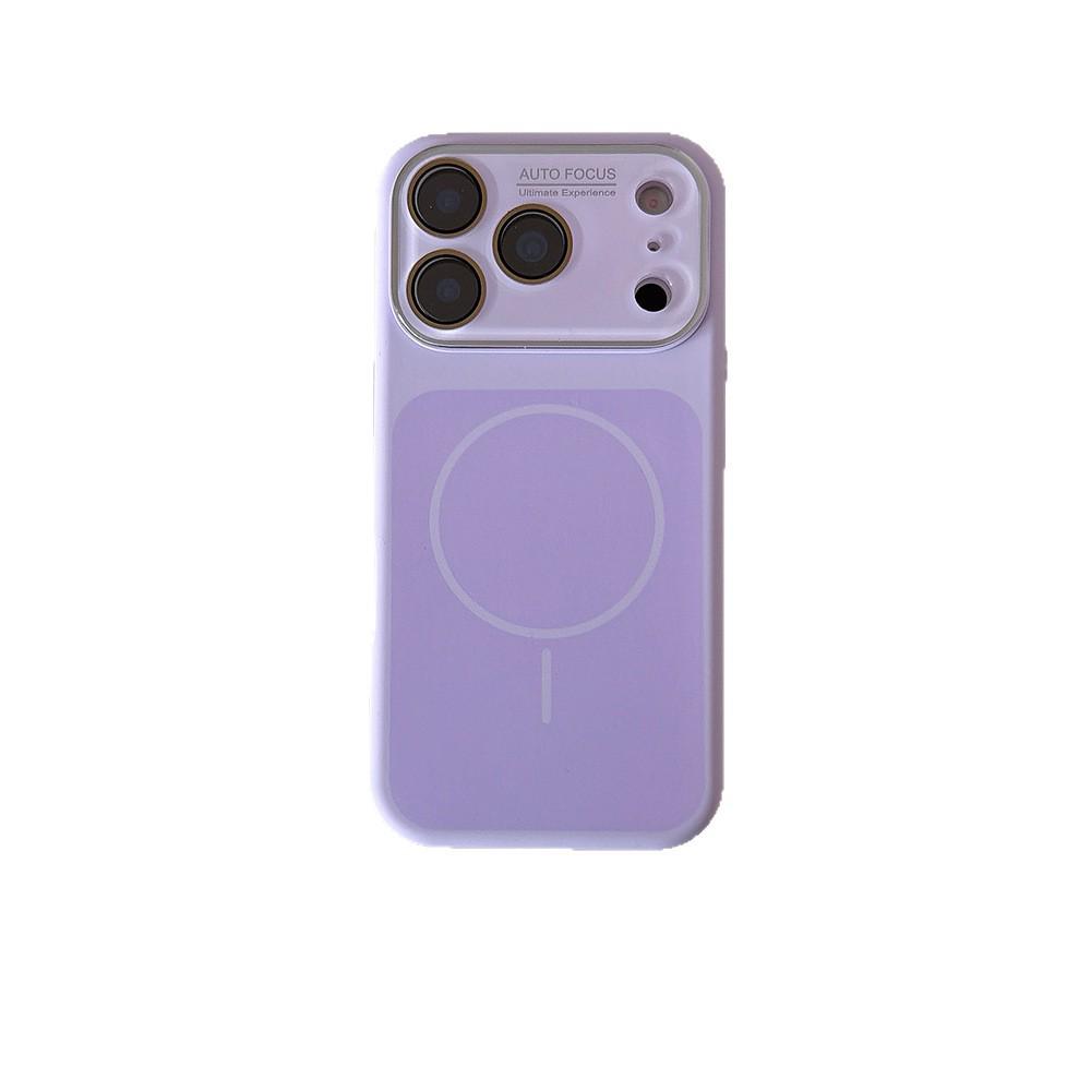 High-End Magnetic Window Case for iPhone 17 Pro Max - Contrasting Colors for Apple 16/15 Models