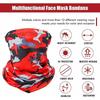 Turbante Multifunzione Sciarpa da Equitazione Bandana da Ciclismo Uomo Donna Copricollo Protezione Solare Seta Ghiaccio Outdoor Pesca Escursionismo Copricapo Maschera