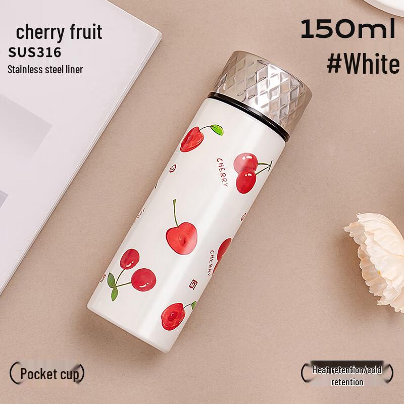 DILLER Cherry Bear Insulated Stainless Steel Mugs