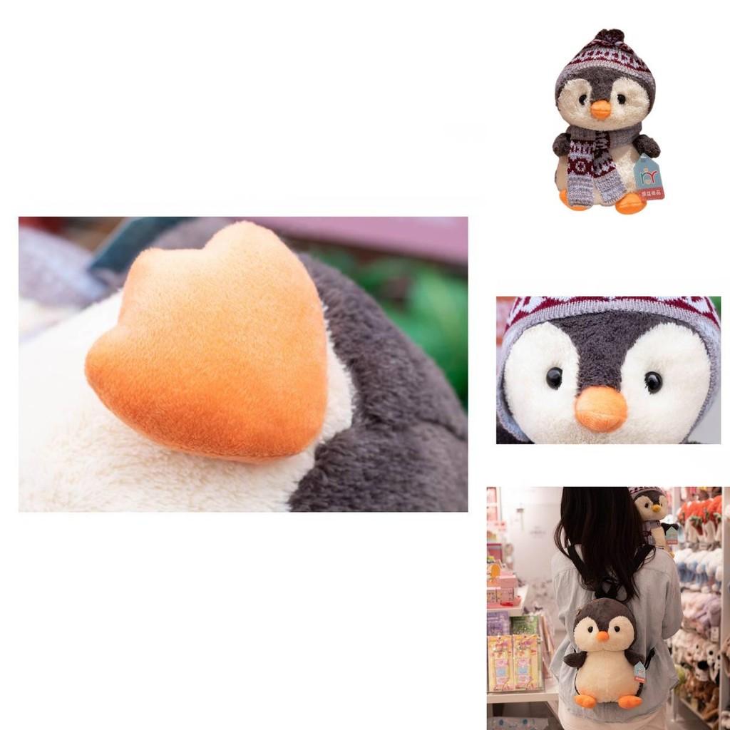 Entzückendes Pinguin-Stofftier mit Schal, perfekt für Geburtstagsgeschenke für Kinder und Sammlerstücke