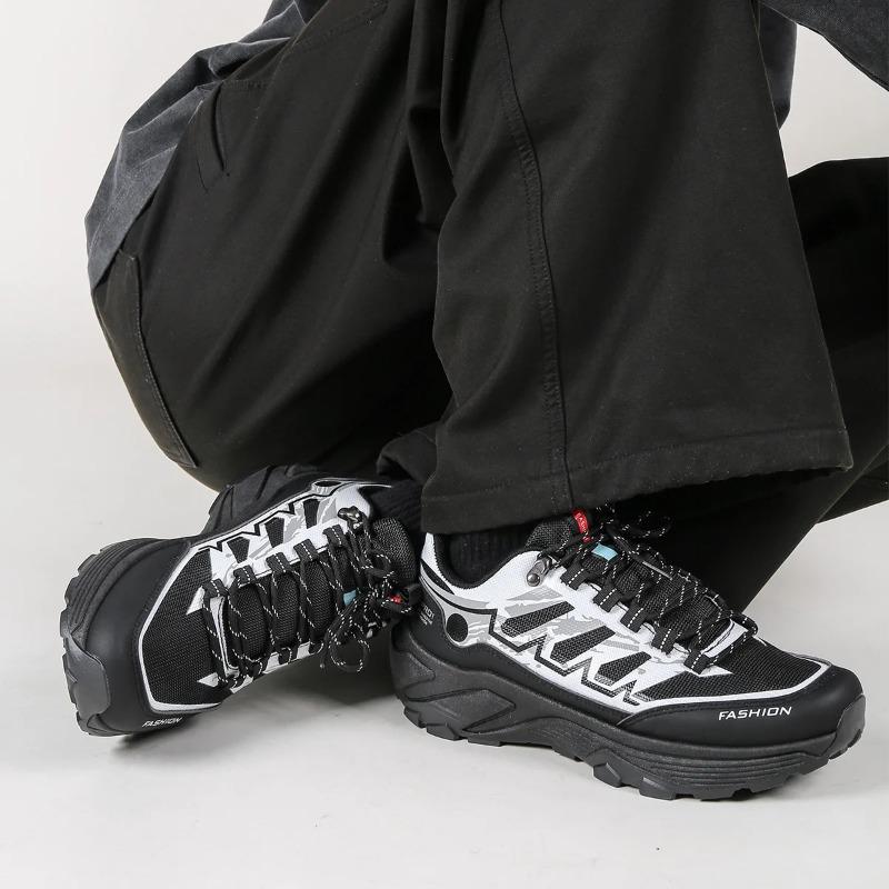 2025 Mens Trail Running Shoes Outdoor Lightweigh Sport Sneakers Salo Fashion Non Slip Breathable Male Walking Training Gym Shoes