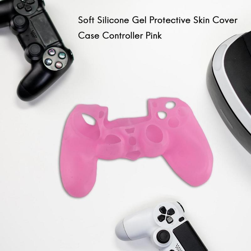 Soft Silic L Protective Skin Cover Case For Ps4