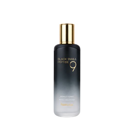 Farmstay Black Snail & Peptide 9 Perfect Toner Anti-Aging & Hydrating Skin Care 120ml
