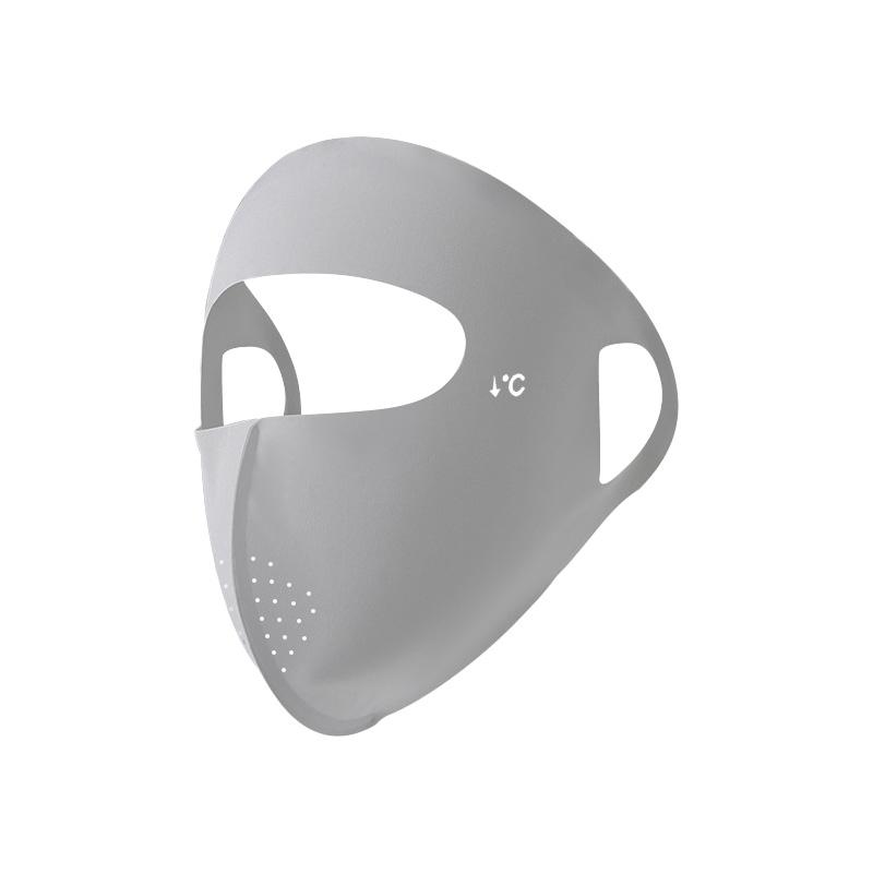 Sunscreen Mask for Women In Summer UV Protection Sunshade Ice Silk Face Mask Facial Face Mask Gini Protective Stereoscopic Mask