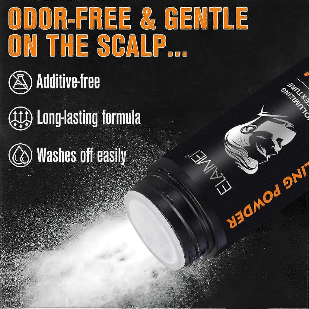 Hair Powder, Texturizing Volumizing Powder, Unisex Root Hair Styling Powder, Natural Matte, Adds Texture And Volume To Hair