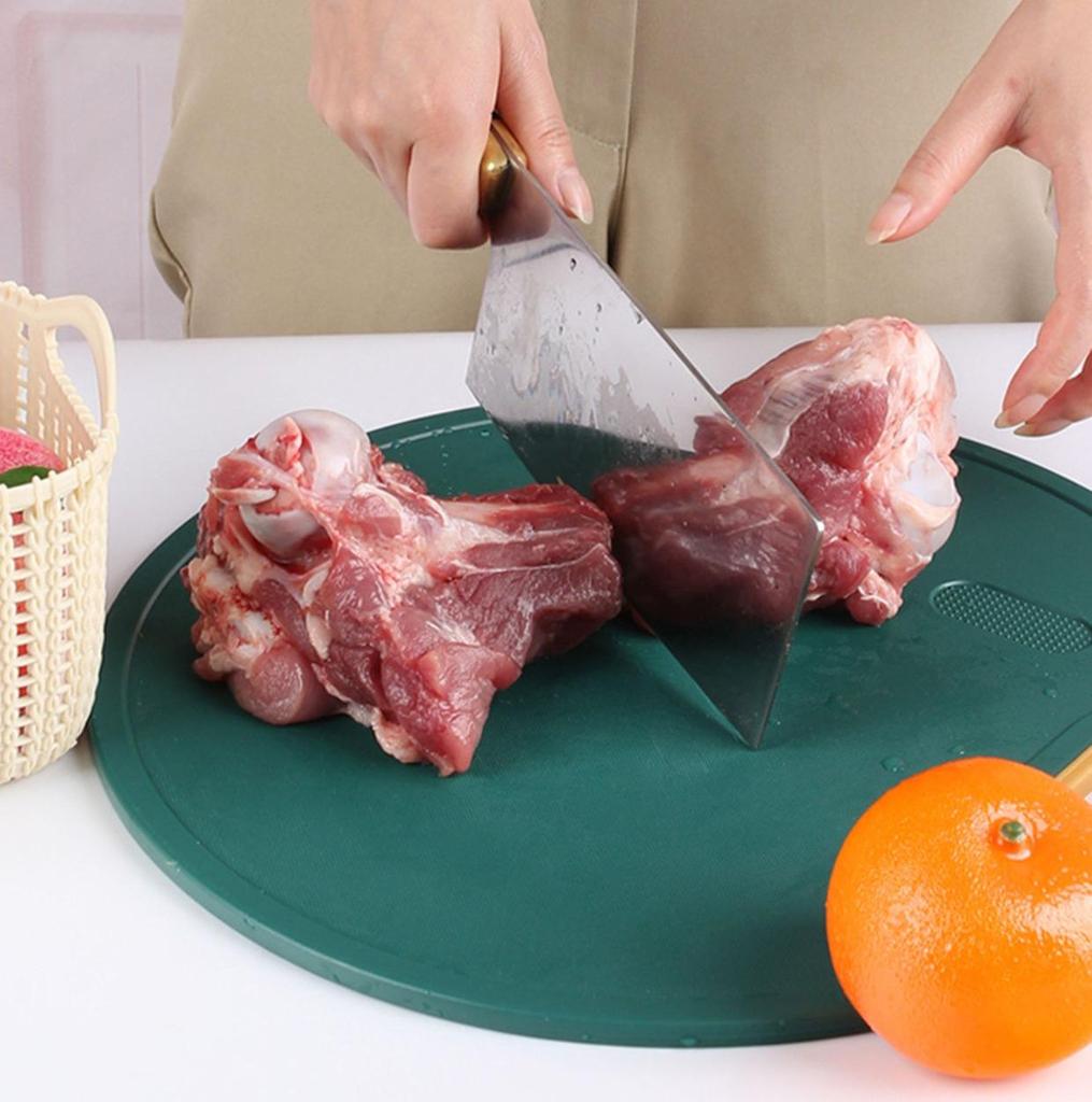 Anti-Mold Rotatable Plastic Cutting Board with Stand