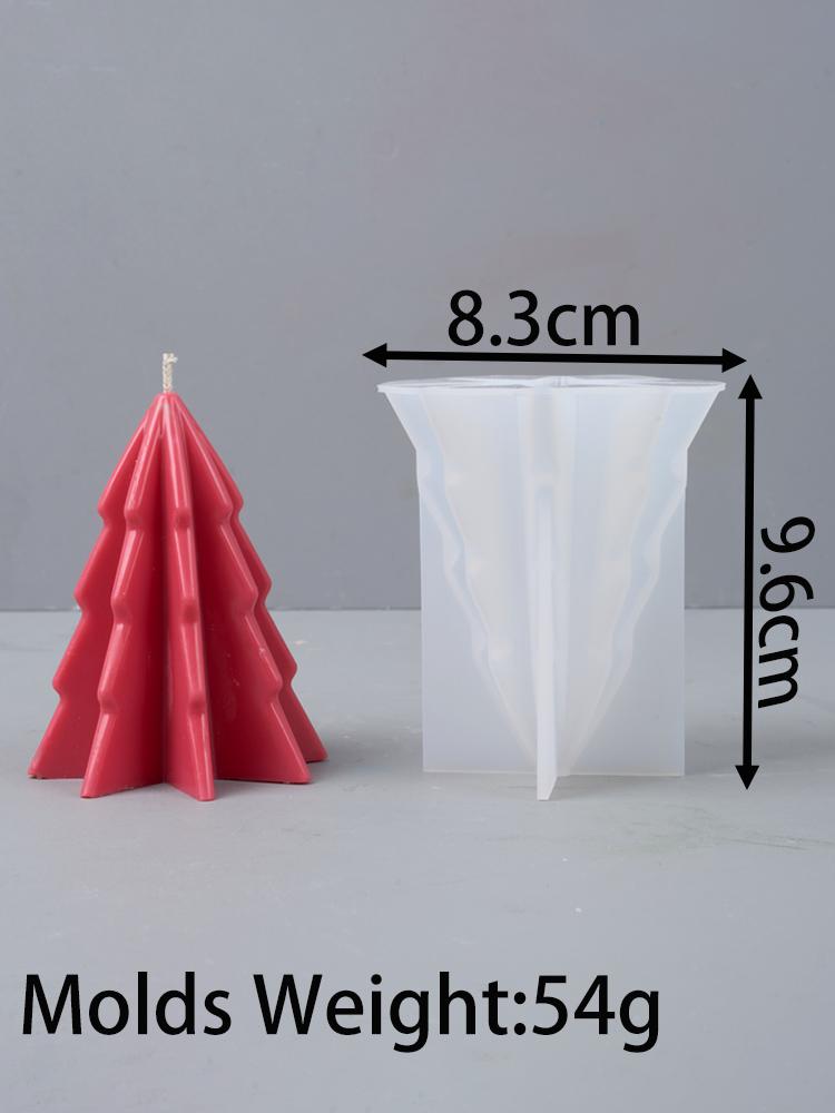 

3D Дерево Силиконовая форма для свечей DIY Ручная работа Рождественская елка Подарки Изготовление Ароматного Мыла Смола Бетонная форма Товары для Домашнего Декора