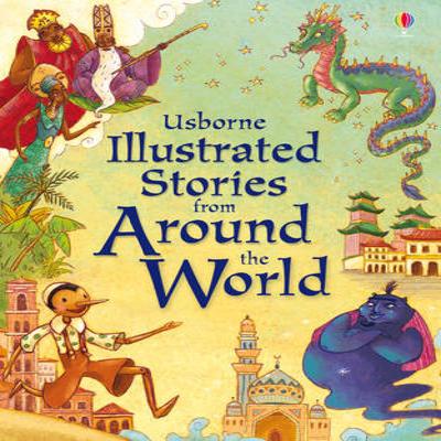 Illustrated Stories from Around the World by Lesley Sims Hardback Book 9781409516491
