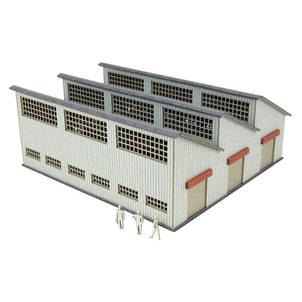 Sankei 1/220 Miniature Art Petit Factory-1 MP01-150 Paper Craft