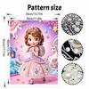 Disney unicorn pearl painting handmade diy pearl art painting simple living room hanging painting decoration