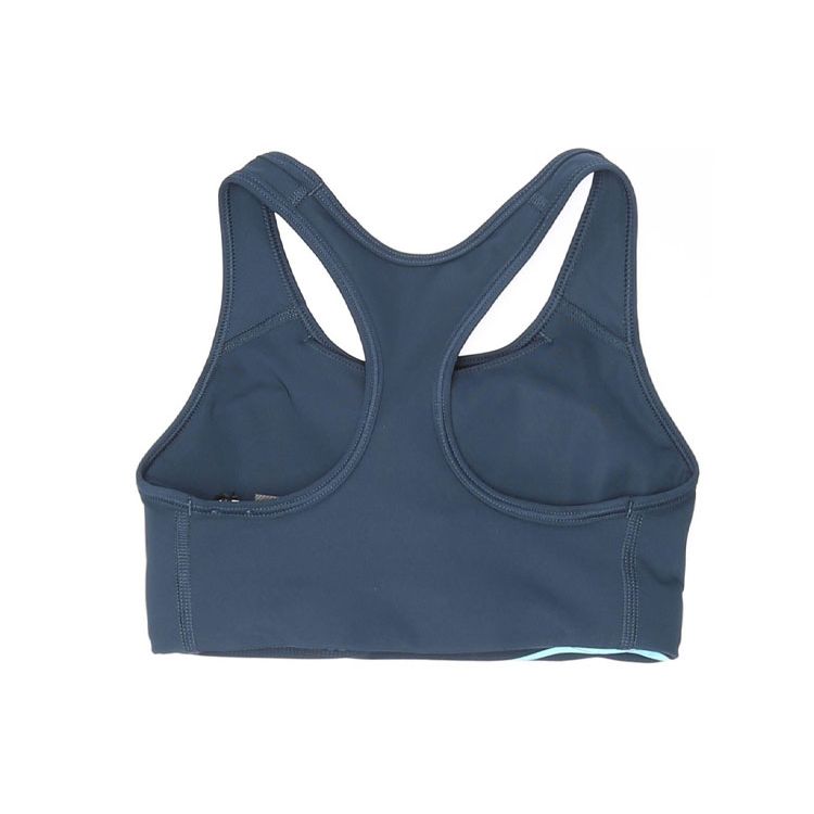 Nike Swoosh Medium Support Solid Sports Bra Women Underwear Deep-Ocean-Blue BV3644-458