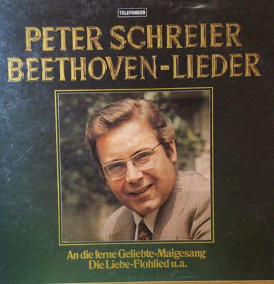 LP Record LUDWIG VAN BEETHOVEN , PETER SCHREI - Beethoven-Lieder 635575 Telefunken 1976 Germany Classical Used