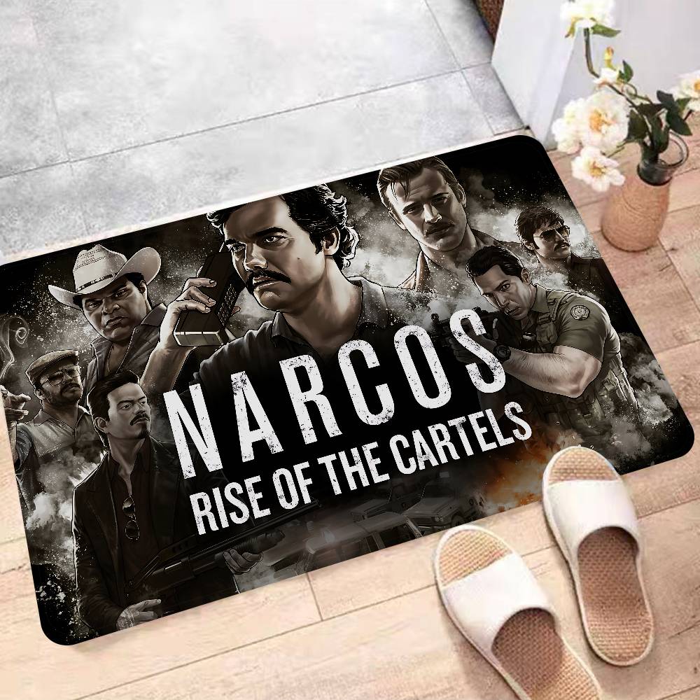 Narcos TV Pablo Escobar Floor Mat Non-Slip Laundry Room Mat Laundry Decor Balcony Child Living Room Bedside Mats