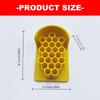 Dekoratives Bienenhotel, Insektenhaus Dekorationen, 3D-gedruckter Wabenakzent für Gartenecke Regal Balkon und Terrassen Auslage