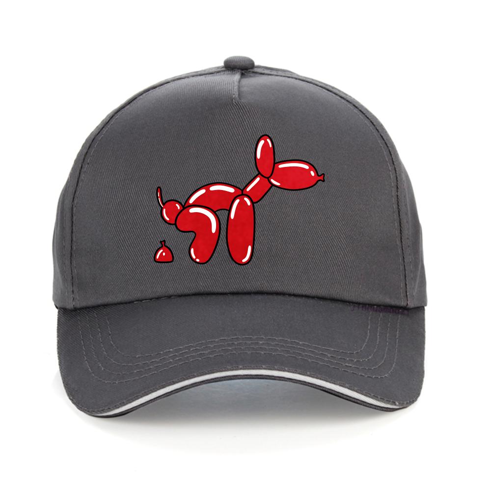 Balloon Dog Funny Graphic Print Baseball Cap For Unisex Women Fashion Casual caps Outdoor adjustable Breathable snapback hats