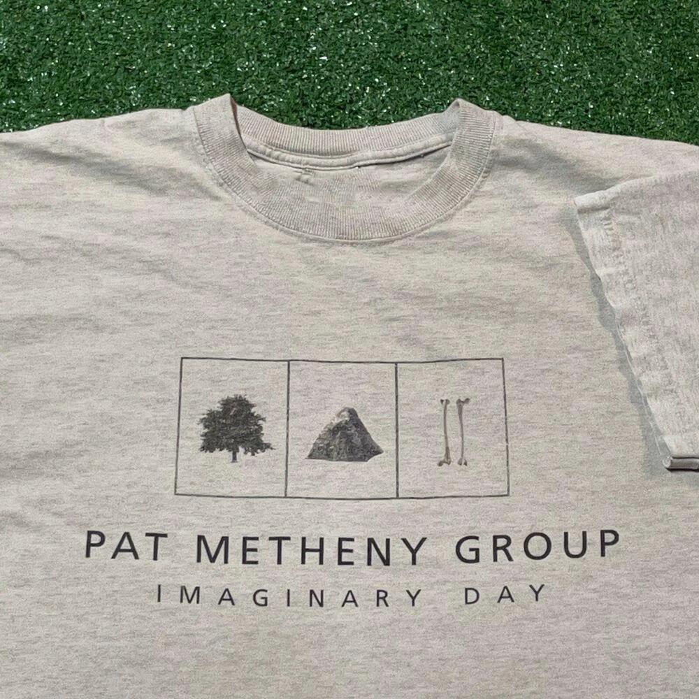 Группа Пэта Метени Imaginary Day Серый   Полный размер S-5XL SS889 Унисекс Футболка S