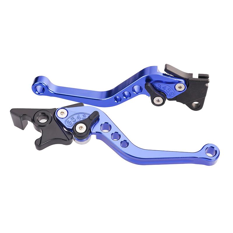 Universal Motorcycle Clutch Brake Handle Alloy Adjustable Brake Drum Lever CNC Dual Disc Brake Handle Pull Rod Brake Horn Handle