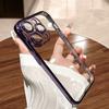 Luxury Electroplated Silicone Phone Case For iPhone 11 12 13 14 15 Pro Max Xs XR Max 7 8 Plus Mini Soft Transparent Cover