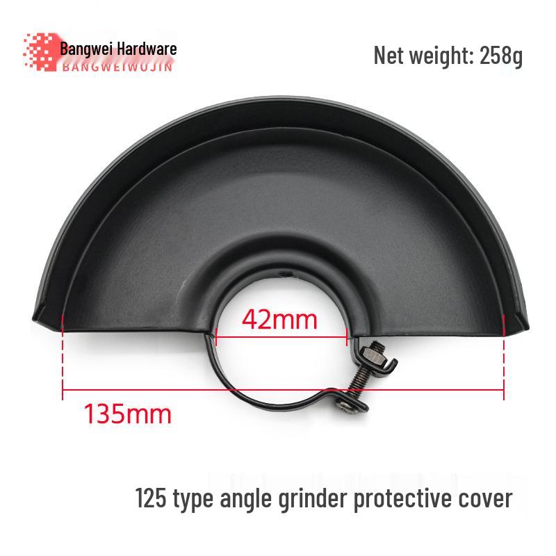 Quick Release Dustproof Angle Grinder Protective Cover, Compatible with 100, 115, and 125 Types, Thickened Design for Polishing and Grinding Machines.