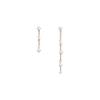 Swarovski Orecchini da donna Constella Goccia d'acqua Design asimmetrico Taglio rotondo Oro rosa 5640280