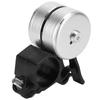120db Bicycle Bell with Double Click Bike Handlebar Bell Alarm Outdoor Safety Bicycle PartsSilver