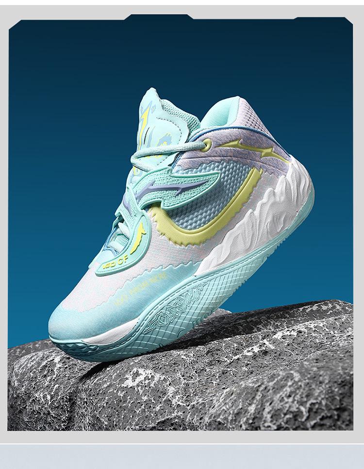 LaMelo Ball 5th Gen Basketball Shoes - Unisex No-Tie Combat Boots for Kids Ages 12-15