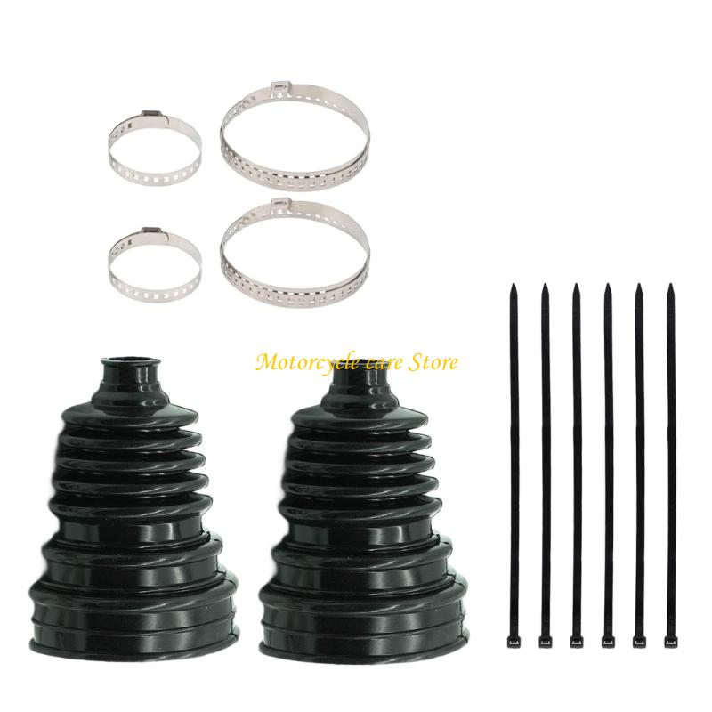 U75F Universal CV Joint Boot Replacement Constant Velocities Joint Boot Silicone Dust Cover For Drive Shaft